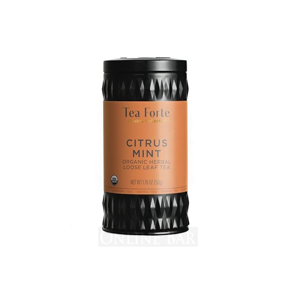 Citrus Mint (organic herbal tea) LTC - cutii metalice cu frunze de ceai