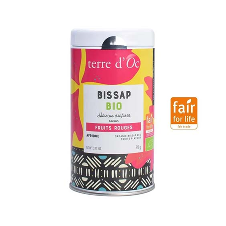 Ceai bio de hibiscus Terre...