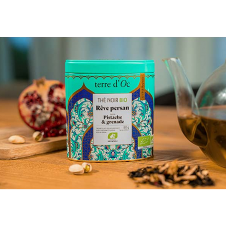 Ceai negru bio cu fistic si...