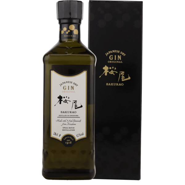 Sakurao Original Dry Gin, 47%, 0.7L +GB