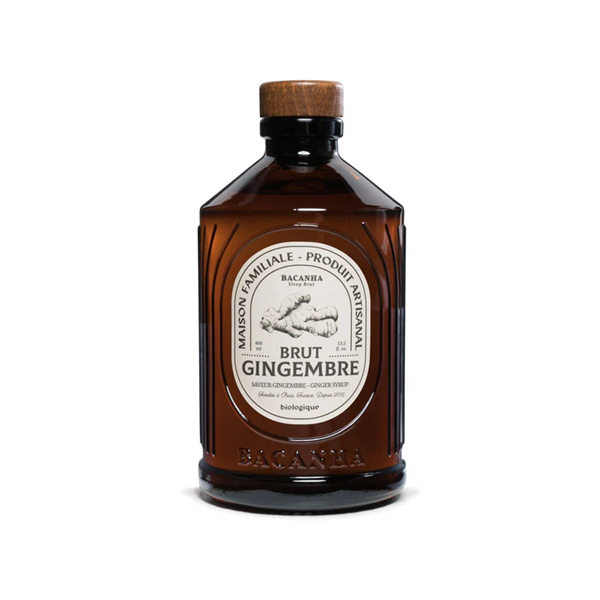 Sirop de Ghimbir Brut Organic - Bacanha 400 ml