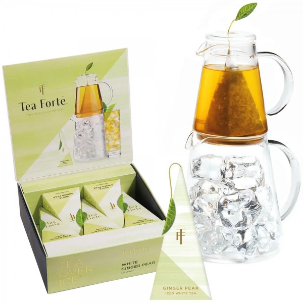 Pachet ceai rece si accesorii White Ginger Pear