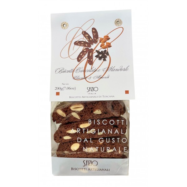 Cantucci cu ciocolata si migdale 200g